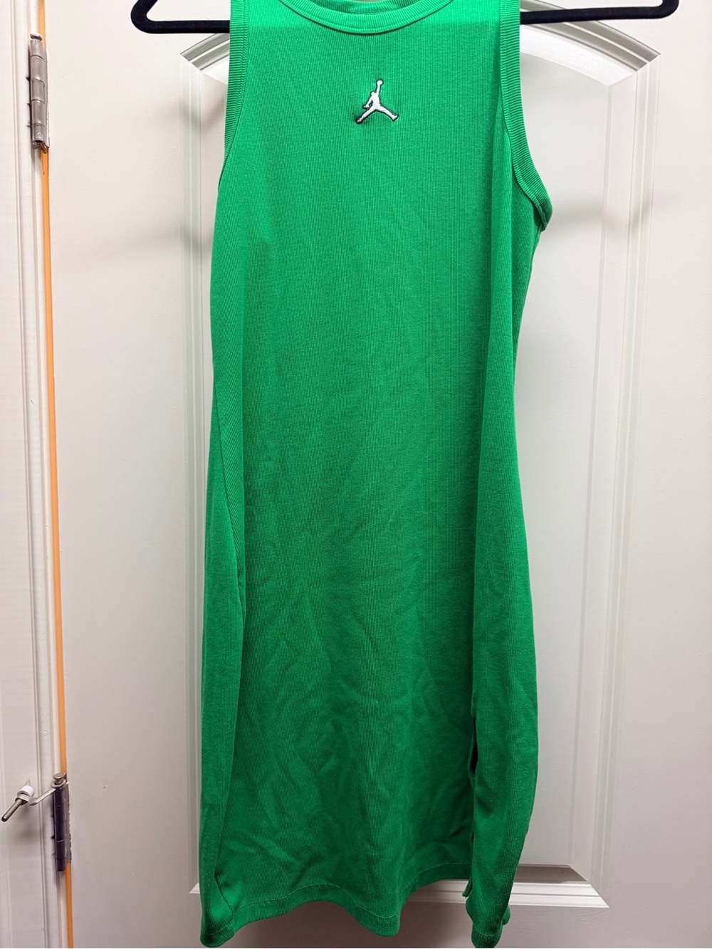Jordan Green Tank Top with Red Jumpman Logo